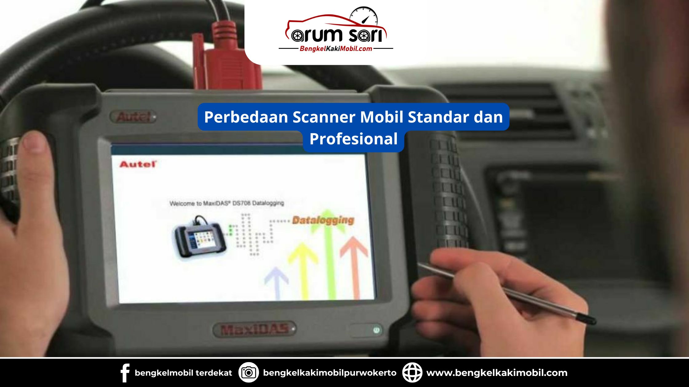 Perbedaan Scanner Mobil Standar dan Profesional