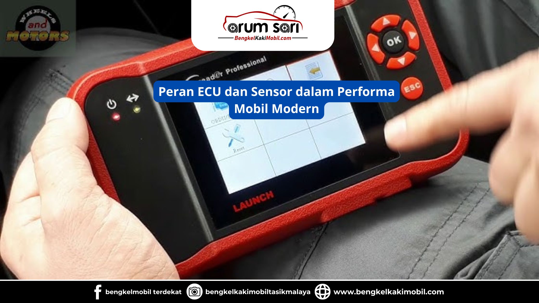 Peran ECU dan Sensor dalam Performa Mobil Modern